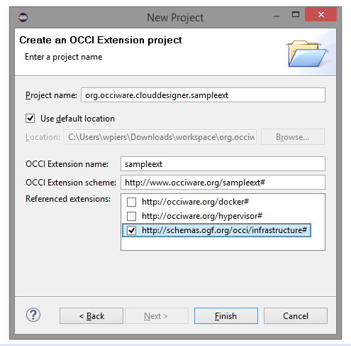 Create Extension Project